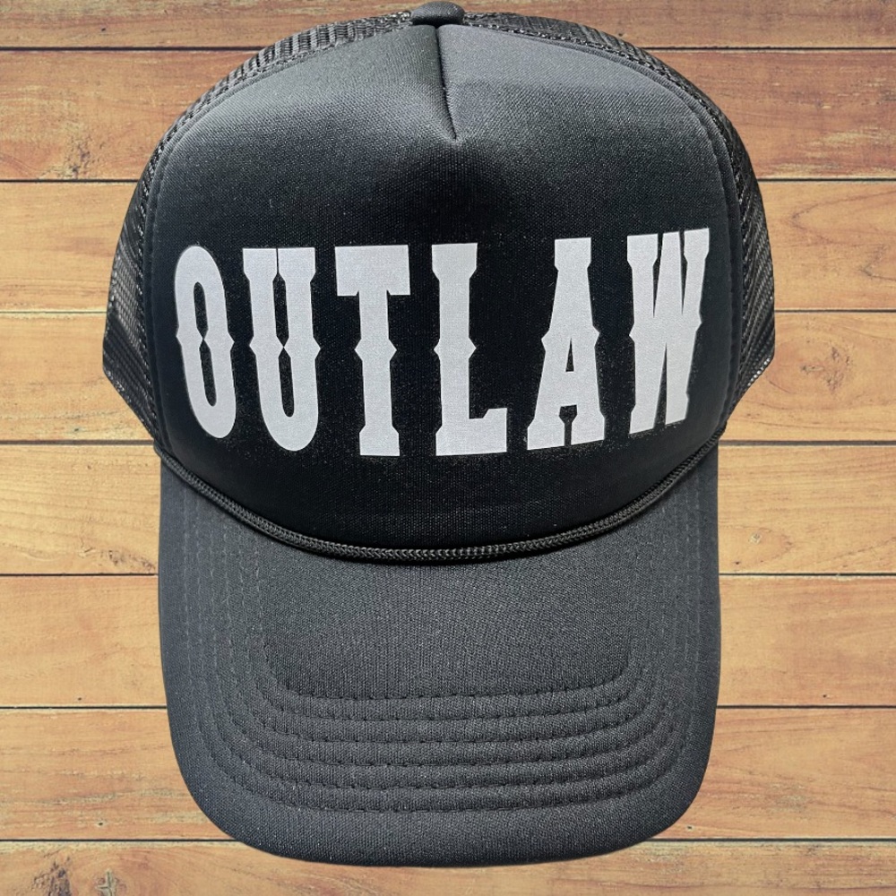 Outlaw Trucker hat snap back